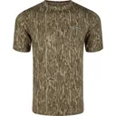 DRAKE Youth EST Camo Performance Short Sleeve Crew (DW1906-YTH) - Drake Waterfowl
