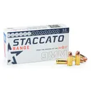 STACCATO Range 9mm 124 Grain Full Metal Jacket 50rd/Box Handgun Ammo (1-919-LHA124FMJ-STAC-R-ECOM) - Staccato 2011