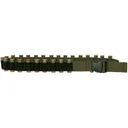FOX OUTDOOR Olive Drab Canvas Shotgun Shell Bandolier (50-305) - Fox Outdoor