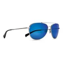 KAENON Driver Gunmetal / Ultra Gray Pacific Blue Mirror Sunglasses (306GMBTGN-UBLU) - Kaenon