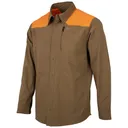 BERETTA Men's Ozark Tech Shirt Otter/Orange Tech Shirt (LU332T244508D8) - Beretta