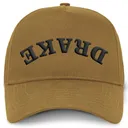 DRAKE Drake X Lost Hat Easy Field Khaki OSFM 5 Panel Cap (DW0245-FDK) - Drake