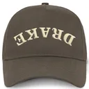 DRAKE Drake X Lost Hat Easy Mud Brown OSFM 5 Panel Cap (DW0245-MDB) - Drake