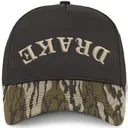 DRAKE Drake X Lost Hat Easy Mossy Oak Original Bottomland Hybrid OSFM 5 Panel Cap (DW0245-HOB) - Drake