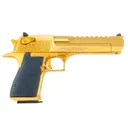 MAGNUM RESEARCH Desert Eagle MK19 .44 Magnum 6in 8rd Titanium Gold Pistol with Plastic Grips (DE44TG) - Magnum Research