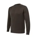 BERETTA Men's Wilton Tech Crewneck Brown Bark Sweater (PU671T235508C1) - Beretta