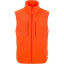 DRAKE Men's Non-Typical Windproof Blaze Orange Layering Vest (DNT1600-BLZ) - Drake