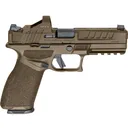 SPRINGFIELD ARMORY Echelon 9mm 4.5in 17rd/20rd U-Notch FDE Pac Pistol with Viridan RFX II Green Dot (EC9459F-U-PAC) - Springfield Armory