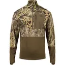 DRAKE Men's EST Offset 1.0 Half Zip Habitat Pullovers (DW0027-022) - Drake