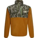 DRAKE Men's Camp Fleece Limited Edition Snap Greenwing Pullover (DW0038-GNW) - Drake