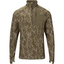 DRAKE Men's Non-Typical Lightweight SWT Half Zip Pullover with Scent Control (DNT0054) - Drake