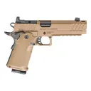 SPRINGFIELD ARMORY 1911 DS Prodigy Comp AOS 9mm 5in Low Capacity 2x10rd Coyote Brown Pistol (PH9119AOSCBLC-COMP) - Springfield Armory