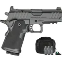 SPRINGFIELD ARMORY 1911 DS Prodigy 9mm 3.5in 4x15rd Black Compact Pistol (PH9115AOS-PAC) - Springfield Armory
