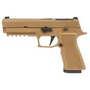 SIG SAUER P320 XTen 10mm 5in 2x15rd Coyote Brown Striker Fired Pistol (320X5-10-CXR3-R2) - Sig Sauer