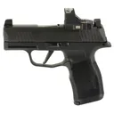 SIG SAUER P365X 9mm 3.1in 2x12rd Black Striker Fired Pistol with Romeo-RS Compact Sight (365X-9-BXR3P-RS) - Sig Sauer