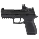 SIG SAUER P320 Compact 9mm 3.9in 2x15rd Black Striker Fired Pistol with ROMEO-RS PRO Sight (320C-9-BSSP-RS) - Sig Sauer