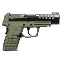 KEL-TEC P15 CA Compliant 9mm 4in 2x 10rd Mags Green Frame Semi-Auto Pistol (P15GRNCA) - Kel-Tec