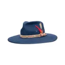 OUTBACK TRADING Swan Heather Navy Wool Hat (1114-HNV) - Outback Trading