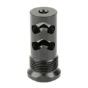 WILSON COMBAT Rapid-Thread 5.56 NATO 1/2x28 Threaded Black Melonite Muzzle Brake (SP-RTMBFB-556) - Wilson Combat