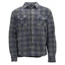 OUTBACK TRADING Men's Fleece Charcoal Big Shirt (4268-CHR) - Outback Trading