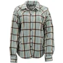 OUTBACK TRADING Women's Maine Fleece Sage Big Shirt (40292-SAG) - Outback Trading