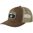 BERETTA Nunez 112 Beige Check Trucker Hat (BC030T1675012B) - Beretta