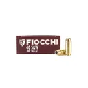 FIOCCHI 40 S&W 165 Grain JHP Ammo, 50 Round Box (40SWC) - Fiocchi