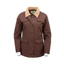OUTBACK TRADING Women's Gidley Canvas Brown Jacket (29862-BRN) - Outback Trading