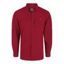 DRAKE Men's 8-Shot Flyweight Chili Pepper Red Long Sleeve Shirt (AD9501-CPR) - Drake