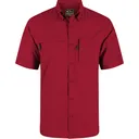 DRAKE Men's 8-Shot Flyweight Chili Pepper Red Short Sleeve Shirt (AD9500-CPR) - Drake