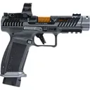 CANIK TTI Combat Smoke 9mm 4.6in 18rd Semi-Auto Pistol with MeCanik M03 Optic (HG7854SV-N) - Canik