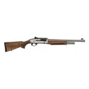 MILITARY ARMS CORPORATION 2 Tactical Marine Wood 12 Gauge 18.5in 5rd Nickel Shotgun (21000159) - Military Arms Corporation