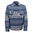 OUTBACK TRADING Men's Benson Shirt Blue Jacket (29935-BLU) - Outback Trading