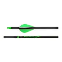 VICTORY ARCHERY VForce Gamer 6.6 GPI Fletched Arrows, 6-Pack (VFG-600FB-6) - Victory Archery