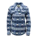 OUTBACK TRADING Women's Janet Light Blue Pullover (40195-LBL) - Outback Trading