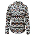 OUTBACK TRADING Women's Janet Turquoise Pullover (40195-TUR) - Outback Trading