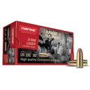 NORMA USA 9mm 124Gr 50rd Box FMJ Pistol Ammo (620340050) - Norma Usa