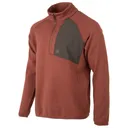 BERETTA Men's Abisko Madder Brown Half Zip Fleece Pullover (P3152T231308E4) - Beretta