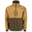 DRAKE Men's MST CommandXT Eqwader Half Zip Field Khaki Jacket (DW0131-FDK) - Drake