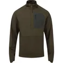DRAKE EST Offset 1.0 Half Zip Green Timber Pullover (DW0027-GTB) - Drake