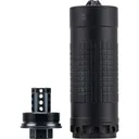 IWI 6mm Black Silencer with Direct Thread 1/2-28 HUB-T Mount (IWS6K) - IWI