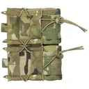 High Speed Gear Double Rifle TACO, Dual Magazine Pouch, Molle, Fits Most Rifle Magazines, Hybrid Kydex and Nylon, MultiCam 11TA02MC - High Speed Gear