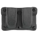 DeSantis Gunhide Quantico, Mag Pouch, Ambidextrous, Black, DBL STK 9mm/40, Kydex A87KJJJZ0 - DeSantis Holsters