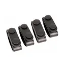 BLACKHAWK Molded Plain Black Belt Keepers 4-Pack (44B300BK) - Blackhawk Holsters