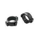 BURRIS Signature Universal Dovetail 1in Medium Matte Black Rings (420501) - Burris