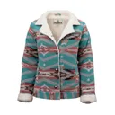OUTBACK TRADING Women's Gemma Turquise Jacket (29855-TUR) - Outback Trading