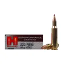 HORNADY Superformance Varmint 222 Rem. 35 Grain NTX Ammo, 20 Round Box (8309) - Hornady