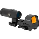 HOLOSUN HS510c Reflex Red Dot Sight with HM3X 3X Magnifier Combo Set (HE510C-GR/HM3X) - Holosun