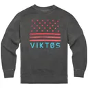 VIKTOS Men's Beach Break Fleece Vintage Black Crew (19245) - Viktos