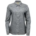 OUTBACK TRADING Womens Cattle Brand Sage Shirt (40308-SAG) - Outback Trading